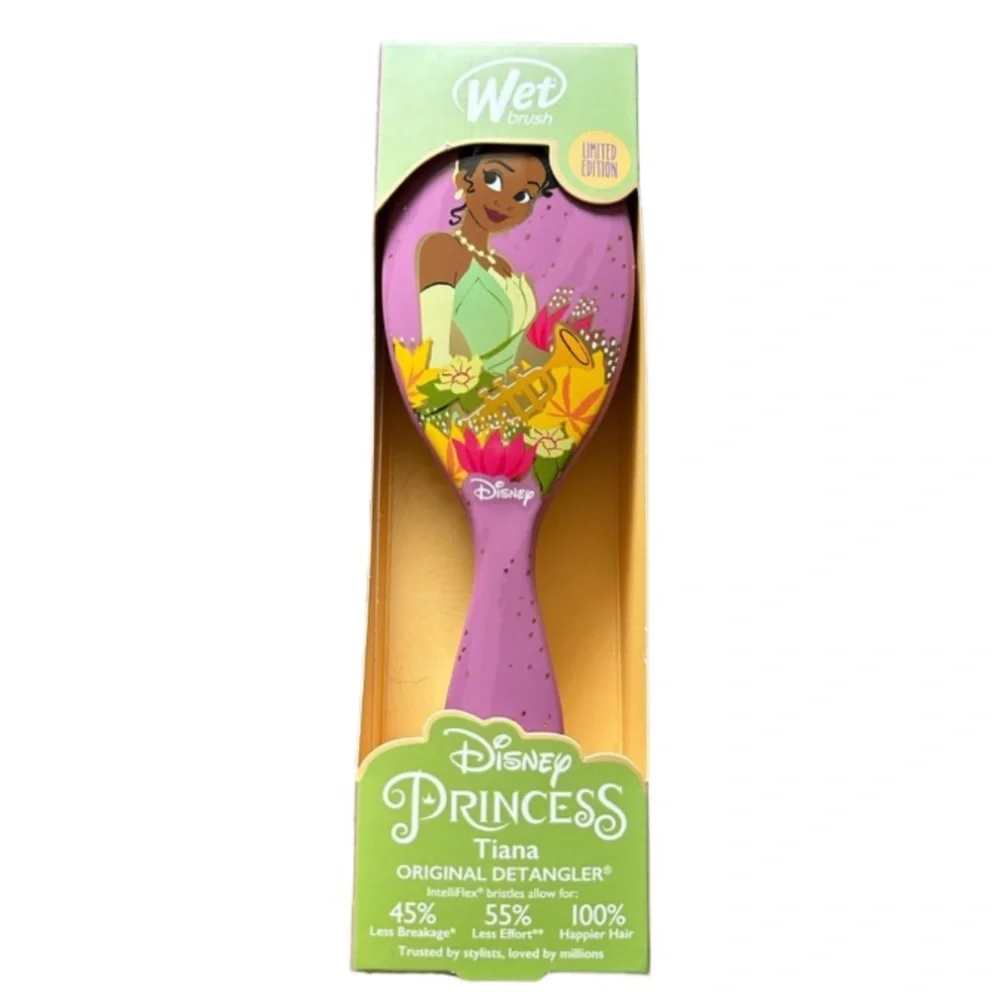 Disney’s Princess Tiana Limited Edition Wet Brush Hairbrush (NIB)